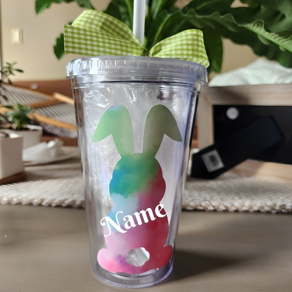 Easter Acrylic Cup - Picture 1 of 6